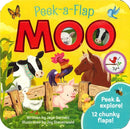 Moo: A Peek-a-Flap Book