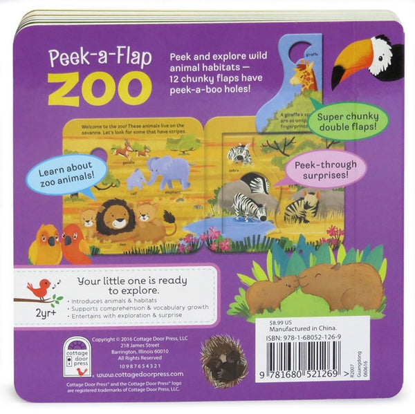 ZOO: A Peek-a-Flap Book
