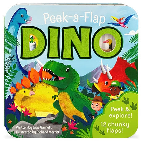 DINO: A Peek-a-Flap Book